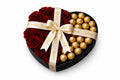 Rocher & Red Roses Heart Box